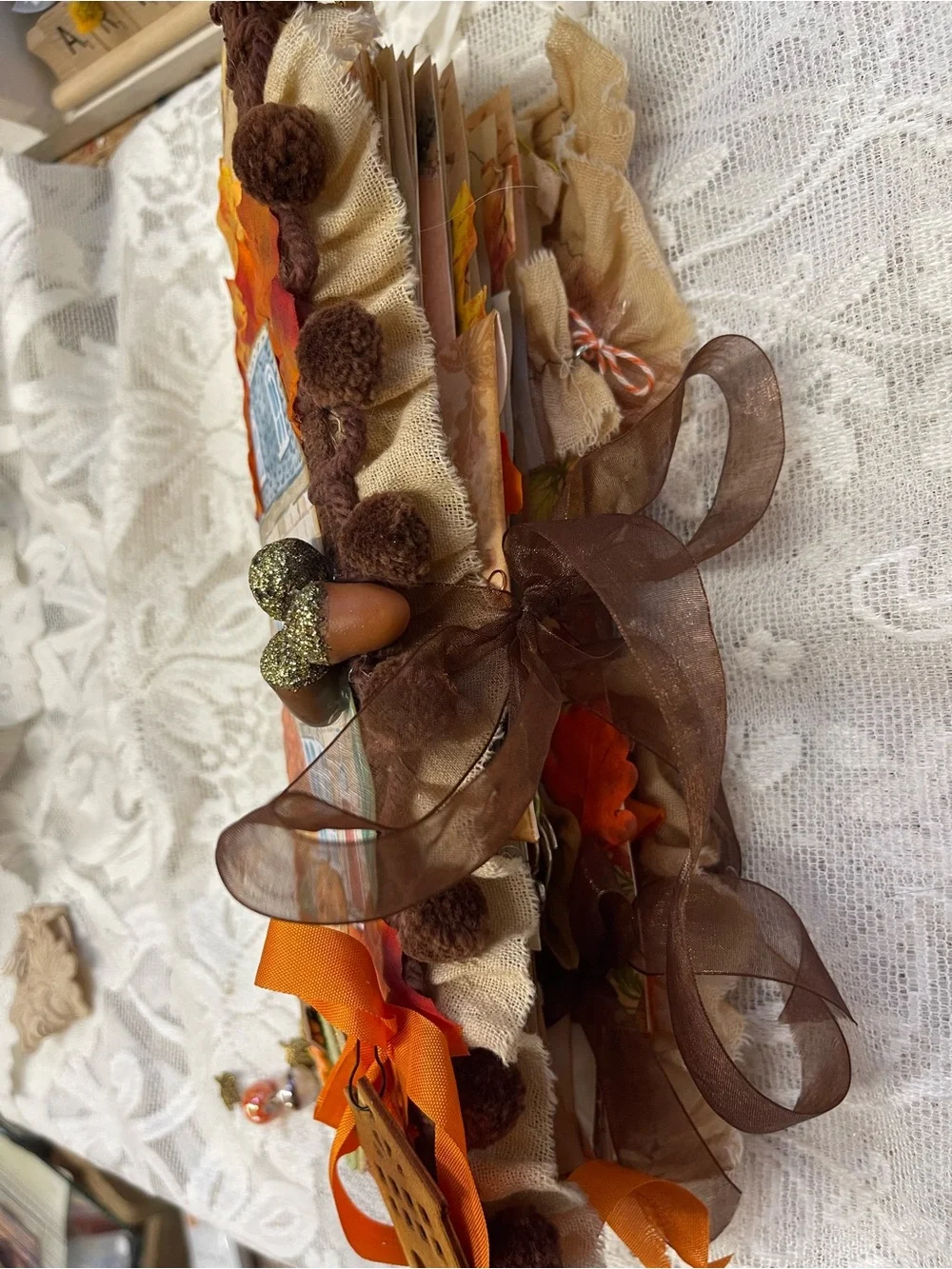 Handmade charming autumn